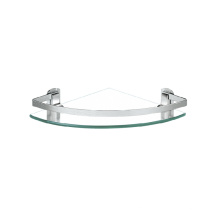2021 Newest Arrival Bathroom Accessories Corner Glass Shelf Bathroom Shelves JQS-A41